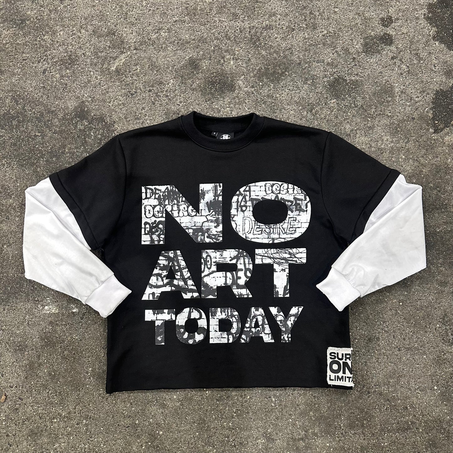 “NO ART TODAY” Tee