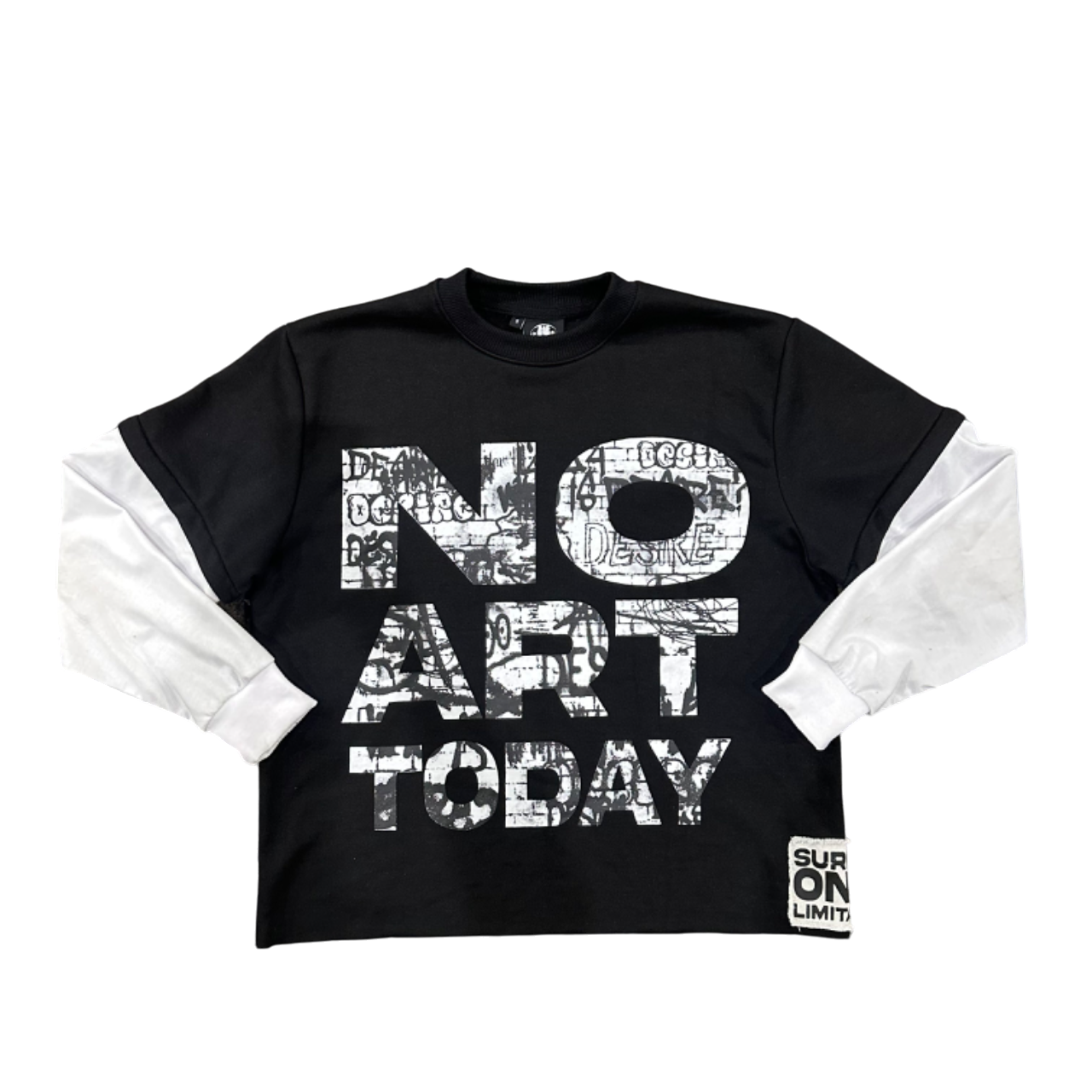 “NO ART TODAY” Tee