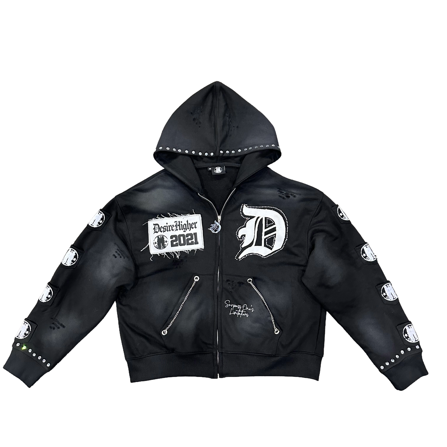 “METALLIC” Zip Up