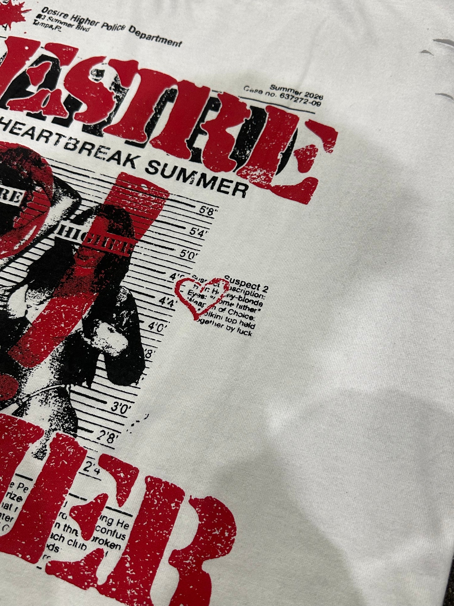 “WANTED” Cut Off Tee